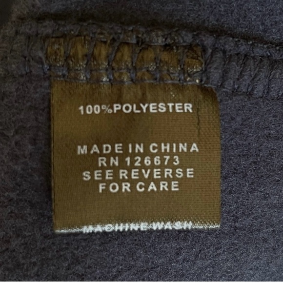 Chicago Bears Men’s Size Small NFL TEAM APPAREL Fleece Blue Vest NWT - Picture 7 of 10